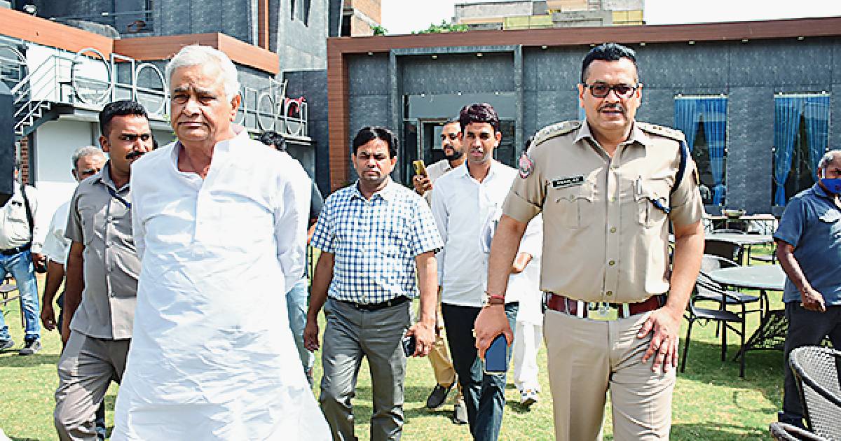Police escorts Kirodi Meena to Udaipur suspecting ‘nuisance’